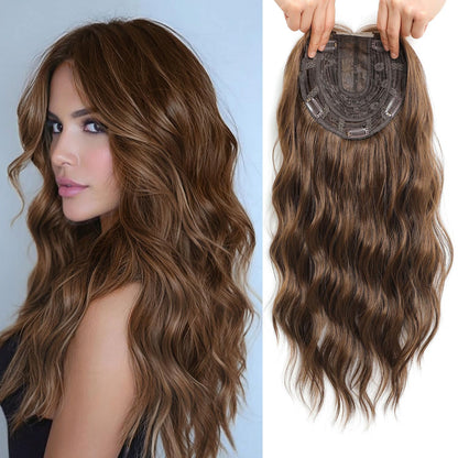 ⚡Free Shipping –🌷2026 New Lightweight & Breathable Wavy Hair Topper