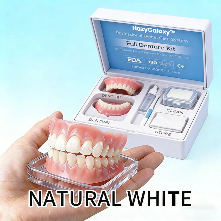 ⏰⏰ HazyGalaxy™ Custom-Fit Dentures  ENDS TODAY   70% OFF | Smile with Confidence