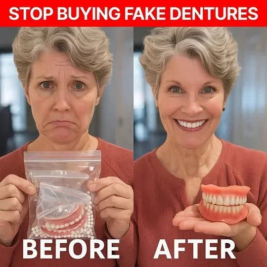 ⏰⏰ HazyGalaxy™ Custom-Fit Dentures  ENDS TODAY   70% OFF | Smile with Confidence