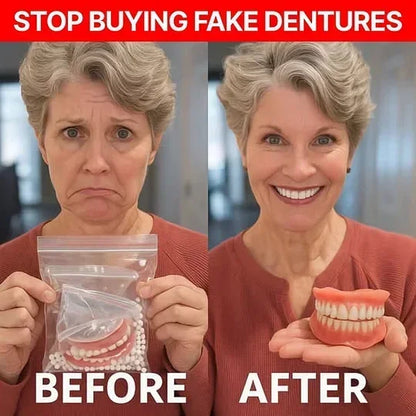 ⏰⏰ HazyGalaxy™ Custom-Fit Dentures  ENDS TODAY   70% OFF | Smile with Confidence