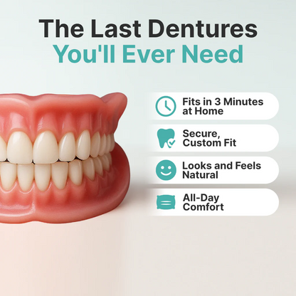 🌎Ends Today: 80% OFF!⏰KLENIMORE™ Custom-Fit Smile Support Kit — Strong Suction Feel & Natural-Looking Fit